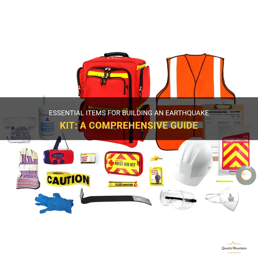 what to pack earthquake kit