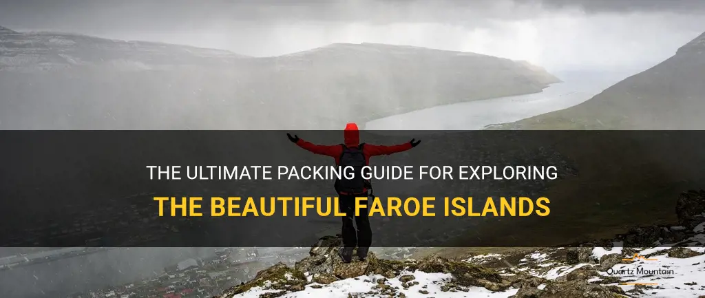 what to pack faroe islands