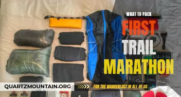 Top Essentials for Your First Trail Marathon Packing Checklist