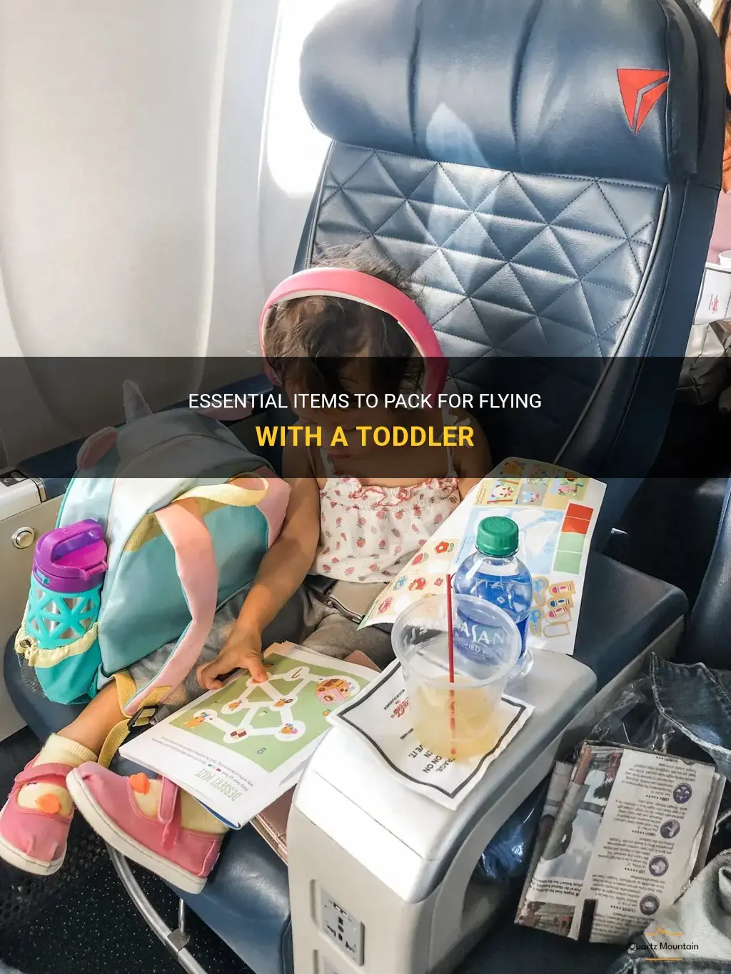 what to pack flying with a toddler