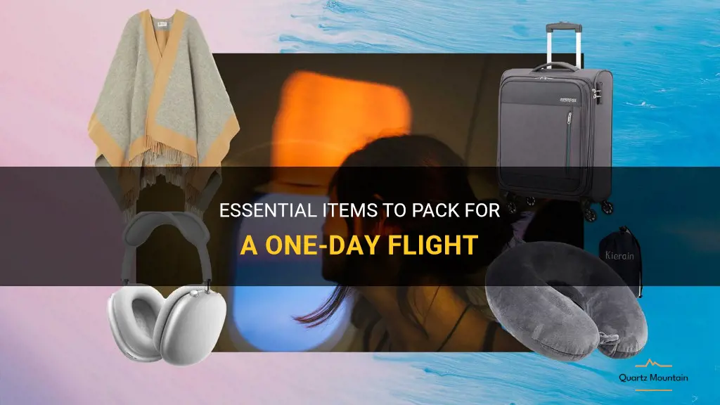 what to pack for 1 day flight