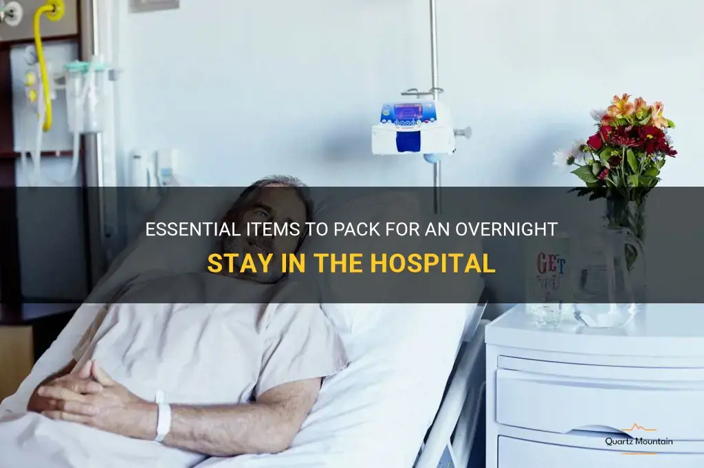 what to pack for 1 night 8n hospital