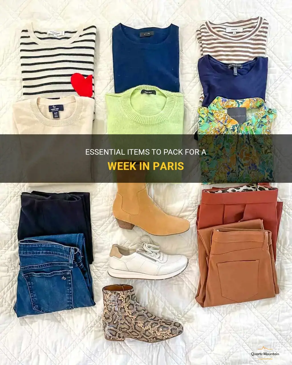 what to pack for 1 week in paris