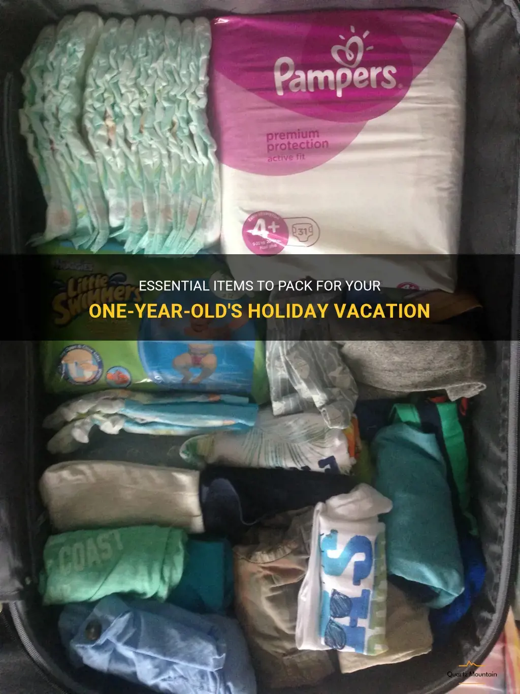 what to pack for 1 year old holiday