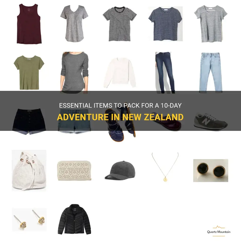 what to pack for 10 day trip to new zealand