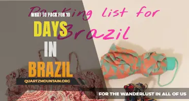 The Ultimate Packing Guide for 10 Days in Brazil
