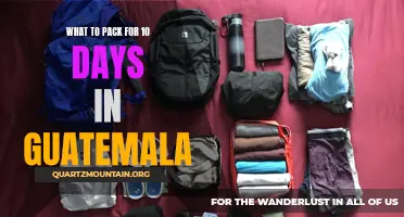 The Complete Guide to Packing for a 10-Day Adventure in Guatemala