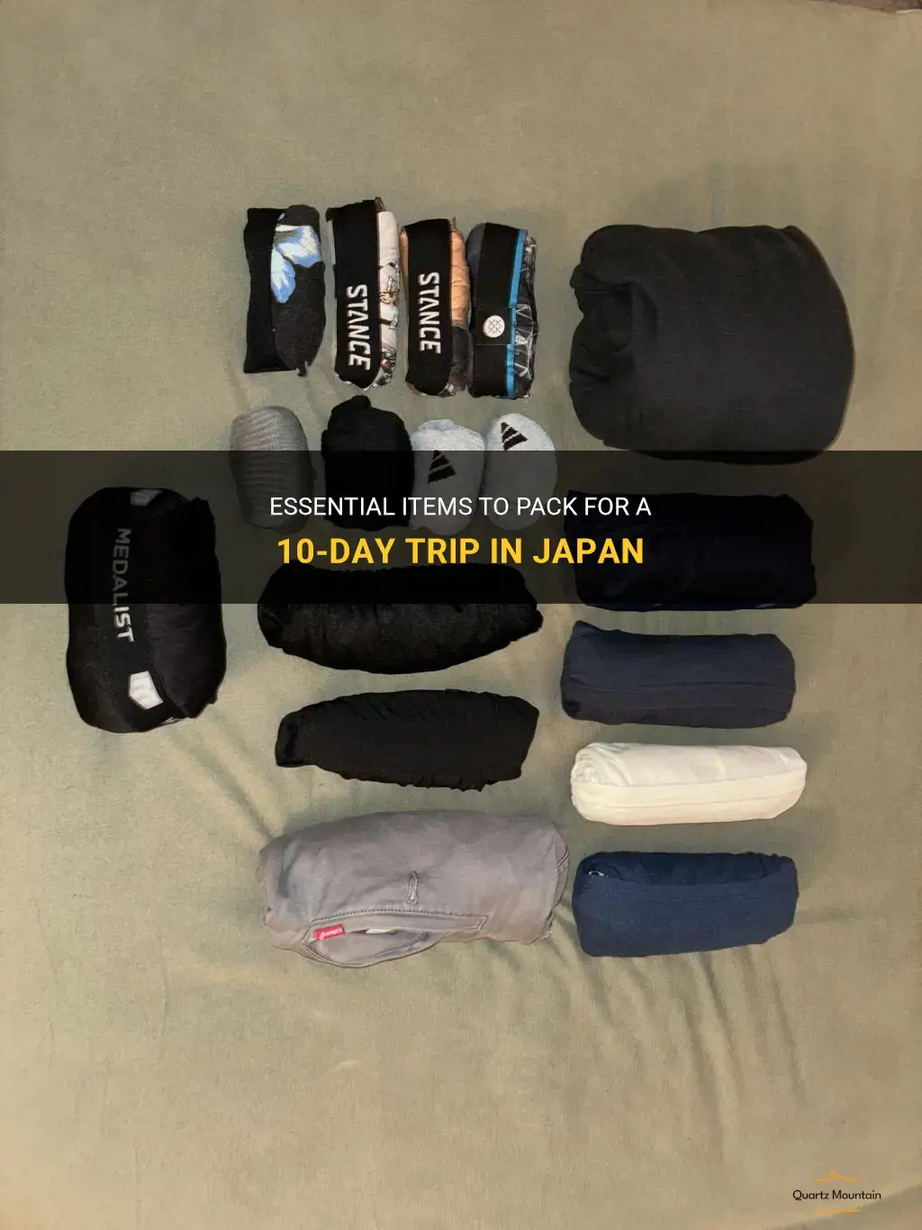 what to pack for 10 days in japan