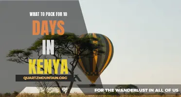 Essential Packing Guide for a 10-Day Adventure in Kenya