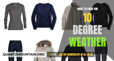 Essential Items for Staying Warm in 10 Degree Weather: What to Pack