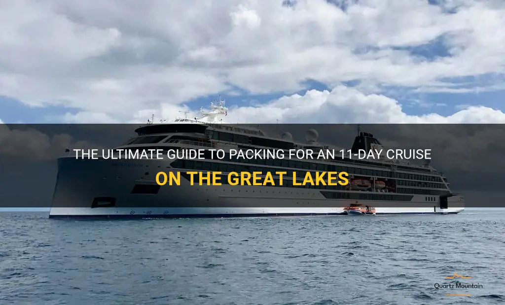 what to pack for 11 day cruise on great lakes