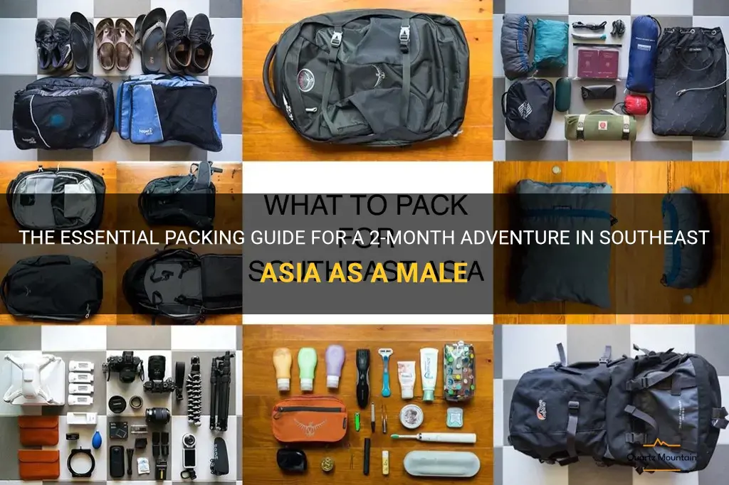 what to pack for 2 months in southeast asia male