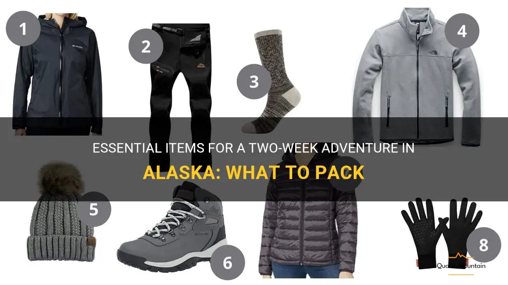 what to pack for 2 weeks in alaska