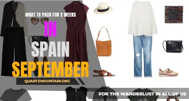 Essential Packing List for a Two-Week Trip to Spain in September