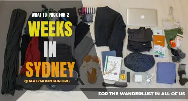 Essential Items to Pack for a Two-Week Adventure in Sydney