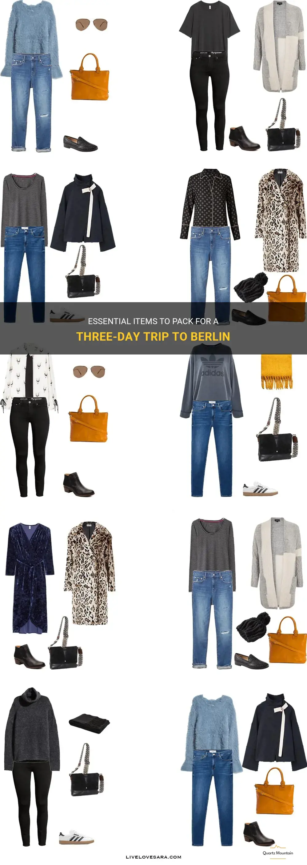 what to pack for 3 days in berlin