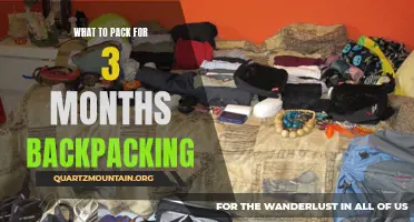 Ultimate Packing Guide for a 3-Month Backpacking Adventure