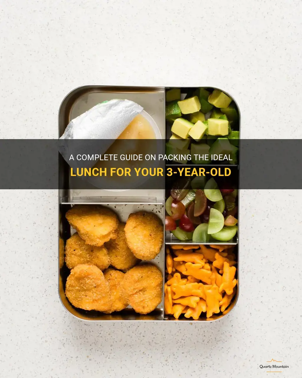 what to pack for 3 year old lunch