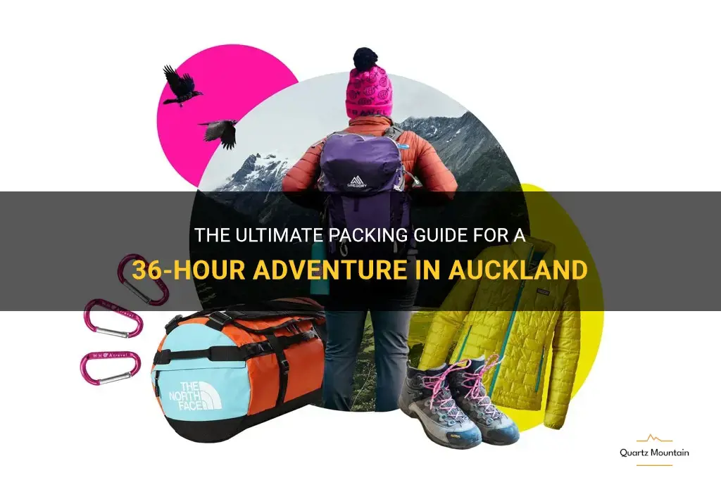 what to pack for 36 hours in auckland