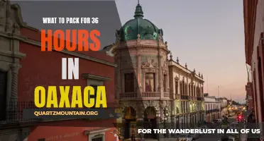 Must-Have Items for Exploring Oaxaca in a 36-Hour Adventure
