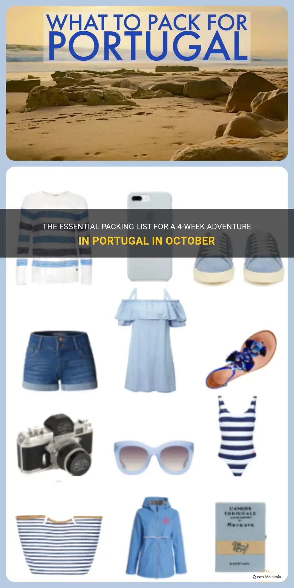 what to pack for 4 weeks in portugal in October