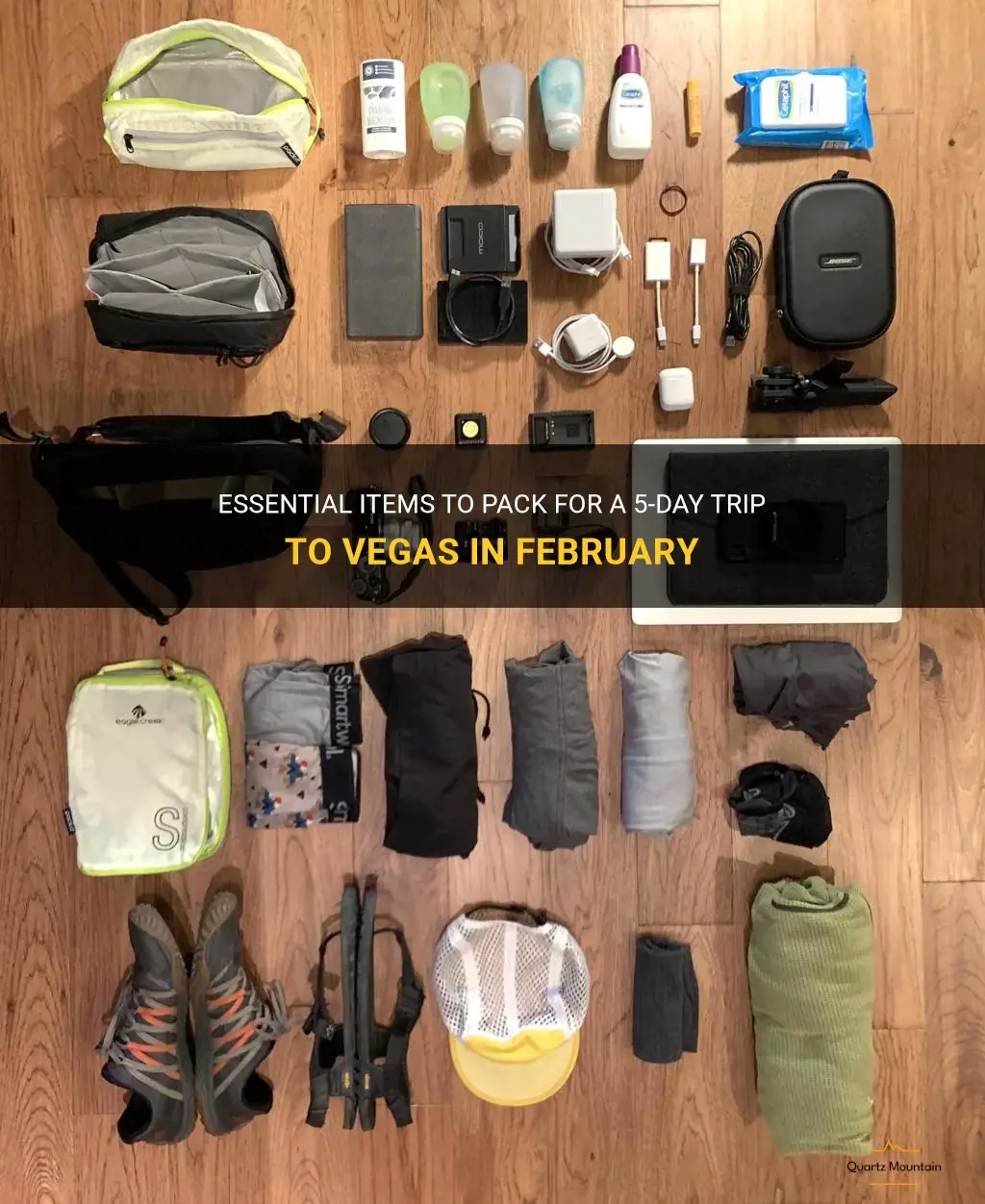 what to pack for 5 days in vegas in February
