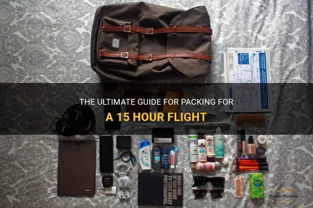 what to pack for a 15 hour flight
