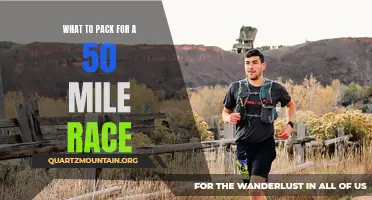 The Ultimate Packing List for a 50-Mile Race: Everything You Need to Conquer the Distance