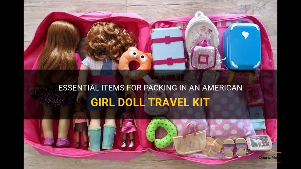 what to pack for a american girl doll