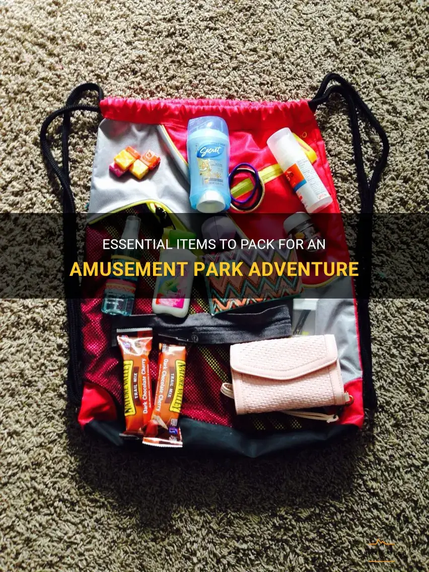 what to pack for a amusement park