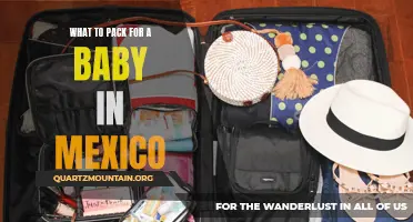 Essential Items to Pack for Traveling with a Baby in Mexico