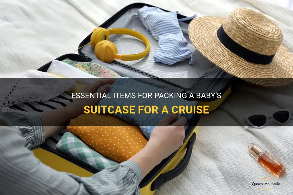 what to pack for a baby on a cruise