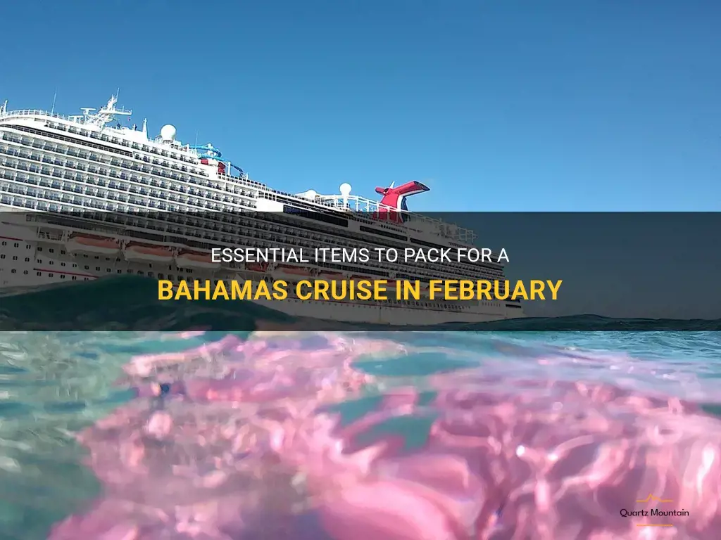 what to pack for a bahamas cruise in February