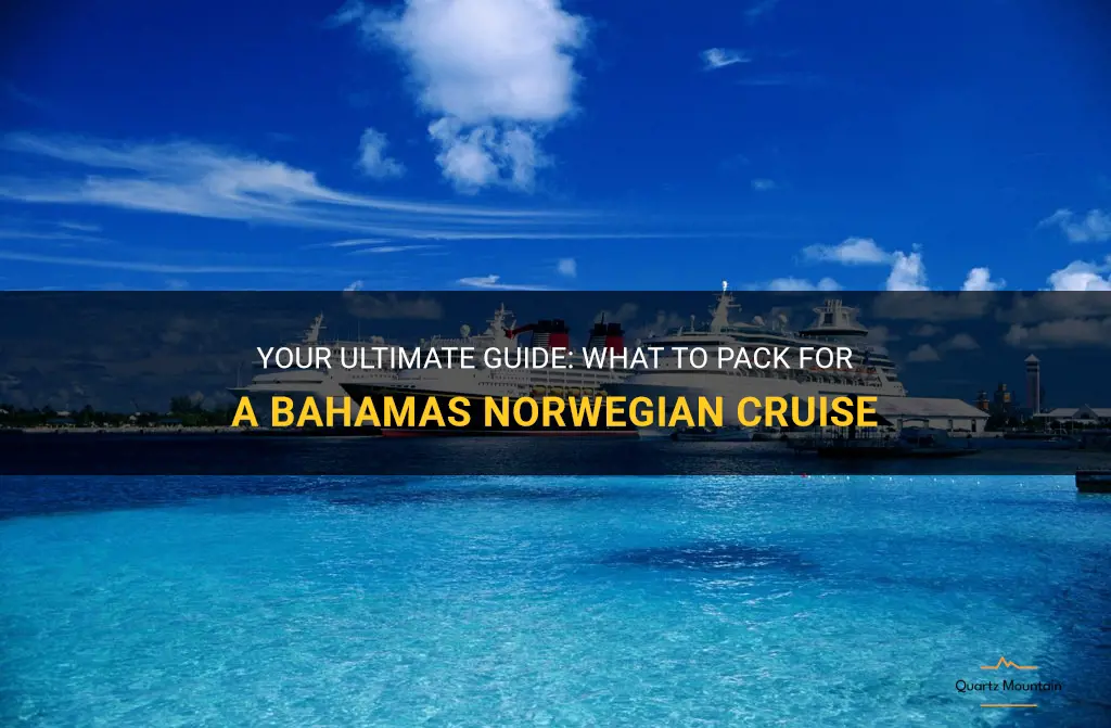 what to pack for a bahamas norwegian cruise
