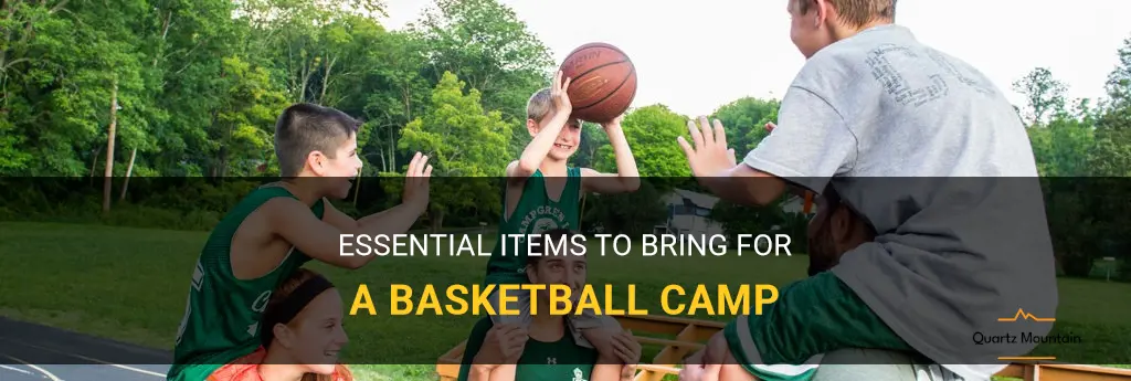 what to pack for a basketball camp