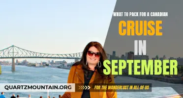Essential Packing Guide for a Canadian Cruise in September