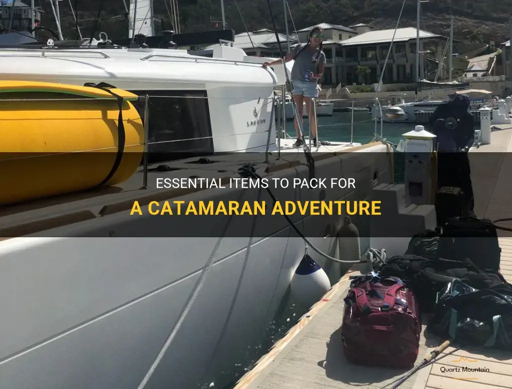 what to pack for a catamaran trip
