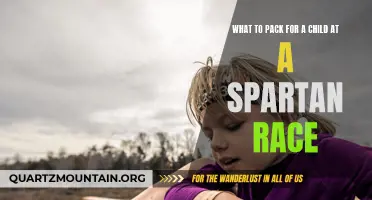 Essential Items to Pack for a Child Participating in a Spartan Race