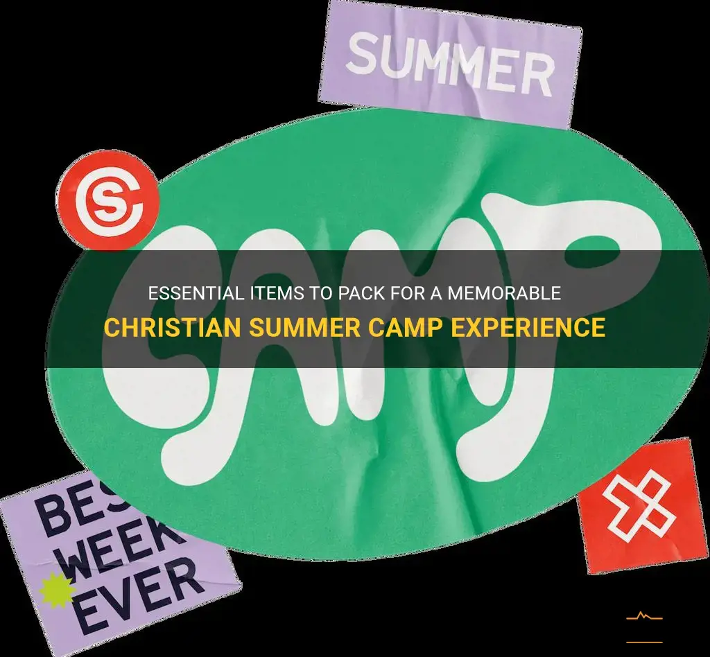 what to pack for a christian summer camp
