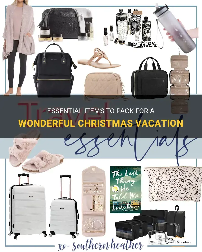 what to pack for a christmas vacation