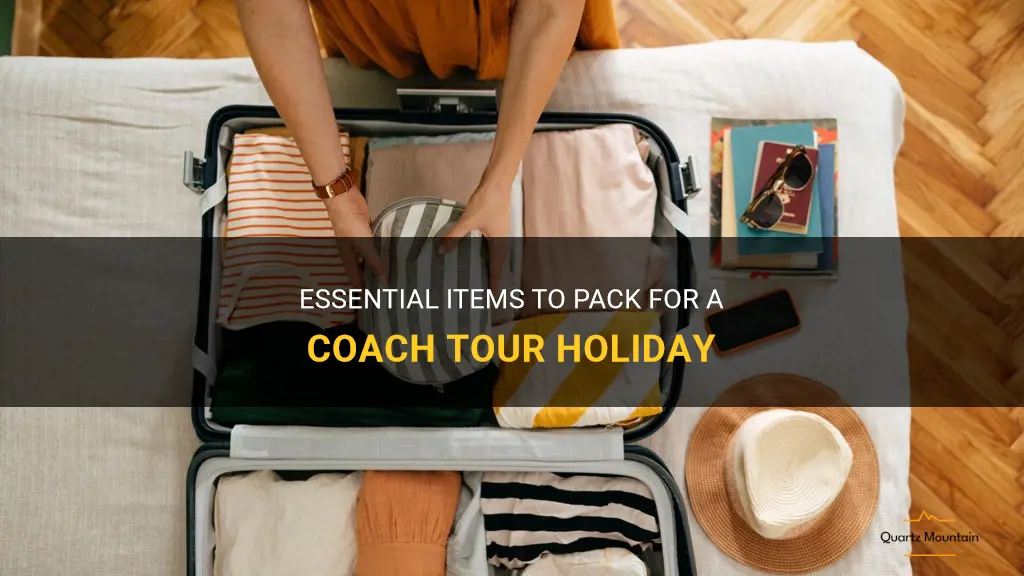 what to pack for a coach tour holiday
