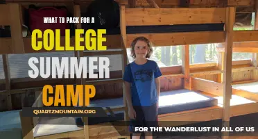 Essential Items to Pack for a College Summer Camp
