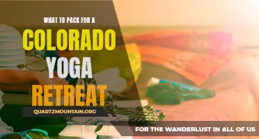 The Essential Packing List for a Colorado Yoga Retreat