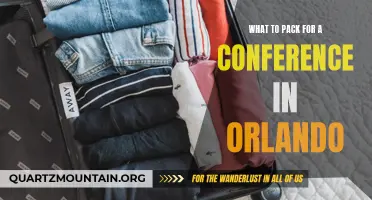 The Essential Packing List for Attending a Conference in Orlando