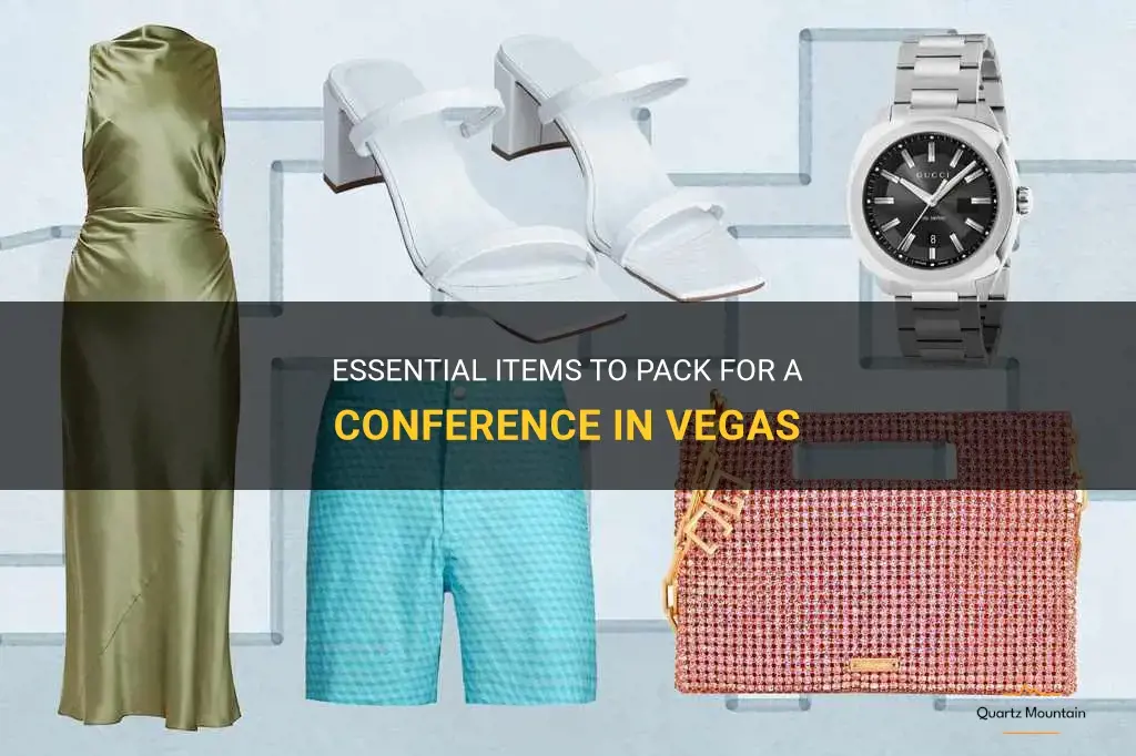 what to pack for a conference in vegas