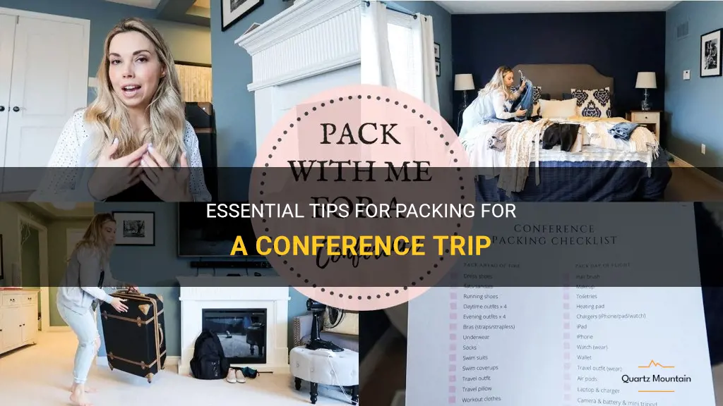 what to pack for a conference trip