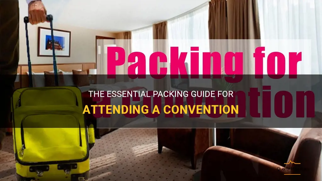 what to pack for a convention