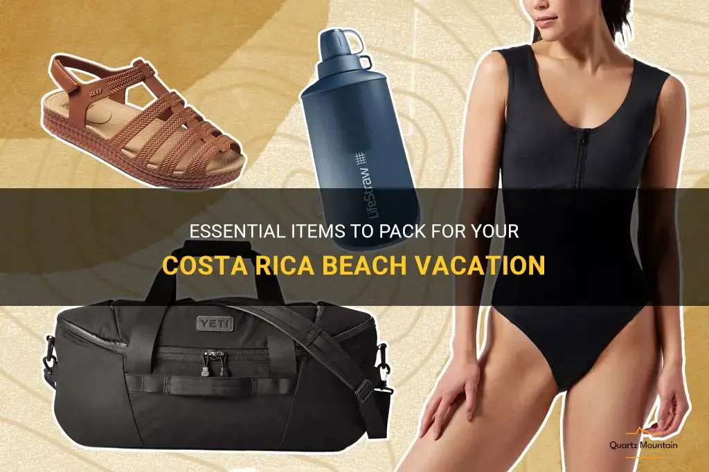 what to pack for a costa rica beach vacation