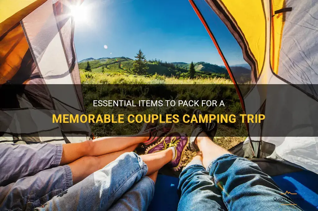 what to pack for a couples camping trip