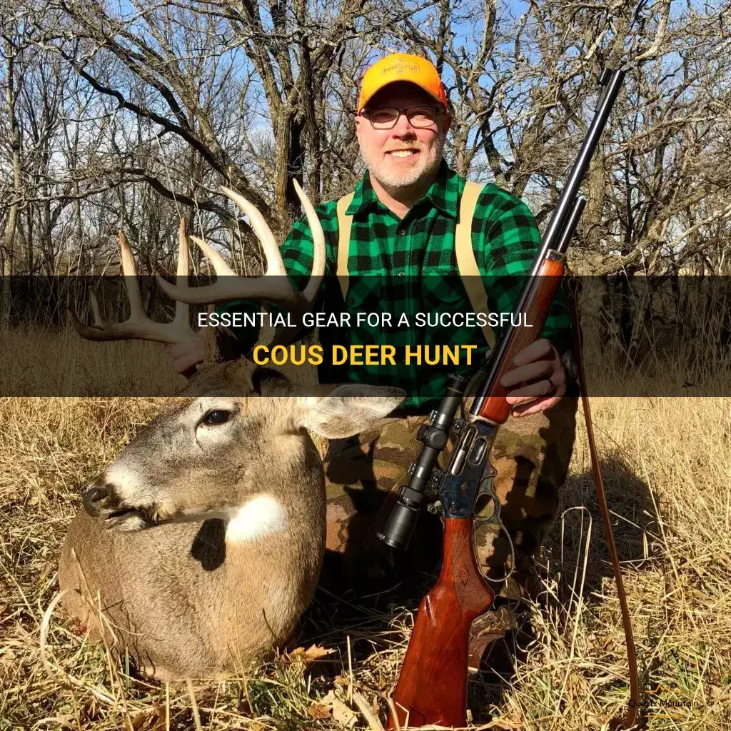 what to pack for a cous deer hunt